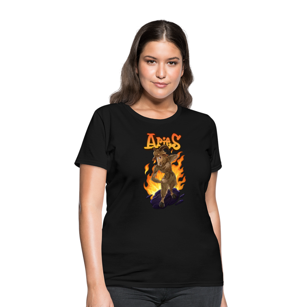 Women's Aries Narihndrab T-Shirt - black