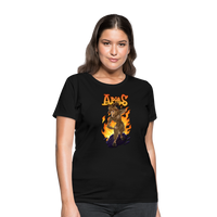 Thumbnail for Women's Aries Narihndrab T-Shirt - black