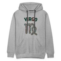 Thumbnail for Men's Power Words Virgo Premium Hoodie - heather grey