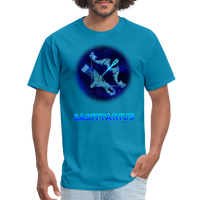 Thumbnail for Men's Stellar Sagittarius Classic T-Shirt - turquoise