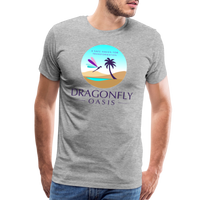 Thumbnail for Men's Dragonfly Oasis V.1 Premium T-Shirt - heather gray