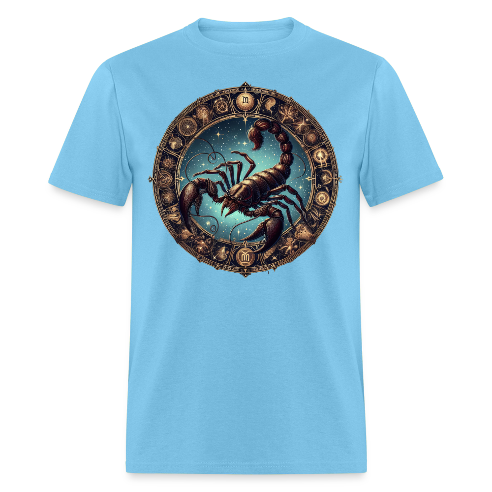 Men's Mythical Scorpio Classic T-Shirt - aquatic blue