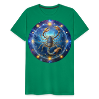 Thumbnail for Men's Symbol Scorpio Premium T-Shirt - kelly green