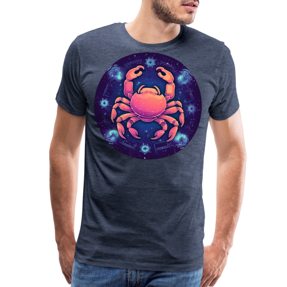 Men's Magic Cancer Premium T-Shirt - heather blue