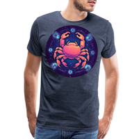 Thumbnail for Men's Magic Cancer Premium T-Shirt - heather blue