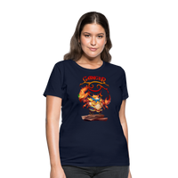 Thumbnail for Women's Astral Cancer T-Shirt - navy