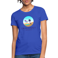 Thumbnail for Women's Dragonfly Oasis V.1 Capricorn T-Shirt - royal blue