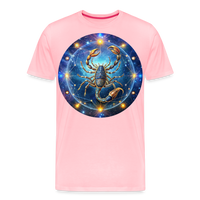 Thumbnail for Men's Symbol Scorpio Premium T-Shirt - pink