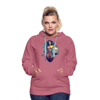 Thumbnail for Women’s Mythical Aquarius Premium Hoodie - mauve