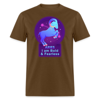 Thumbnail for Men's Neon Aries Classic T-Shirt - brown