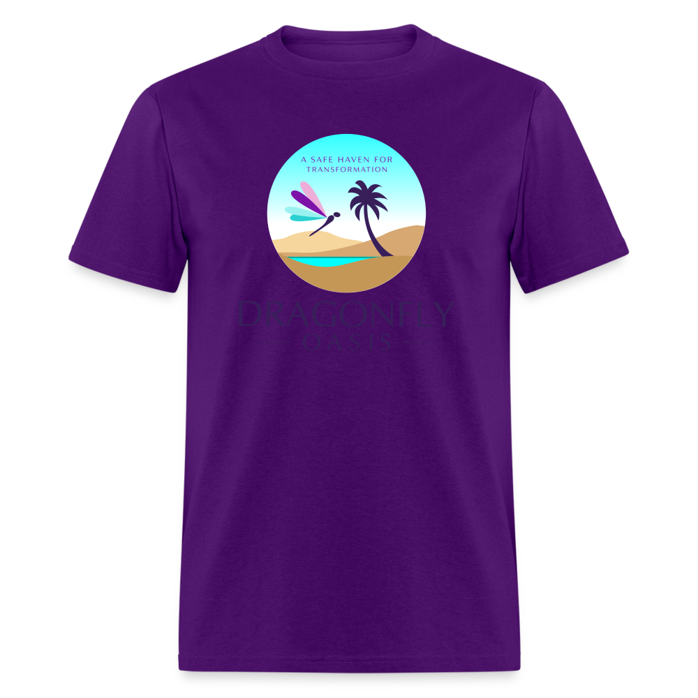 Men's Dragonfly Classic T-Shirt - purple