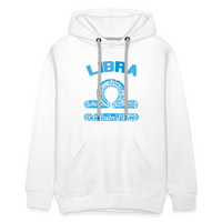 Thumbnail for Men's Power Words Libra Premium Hoodie - white