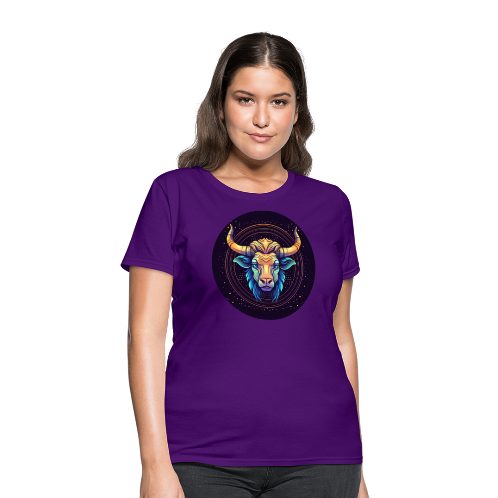 Women's Magic Taurus T-Shirt - purple