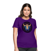 Thumbnail for Women's Magic Taurus T-Shirt - purple