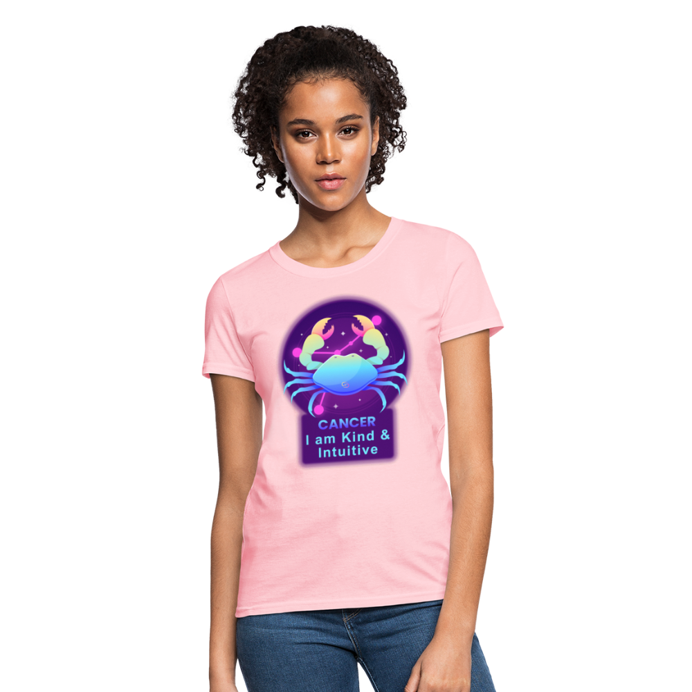 Women's Neon Cancer T-Shirt - pink