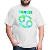 Thumbnail for Men's Power Words Cancer Classic T-Shirt - white