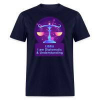 Thumbnail for Men's Neon Libra Classic T-Shirt - navy