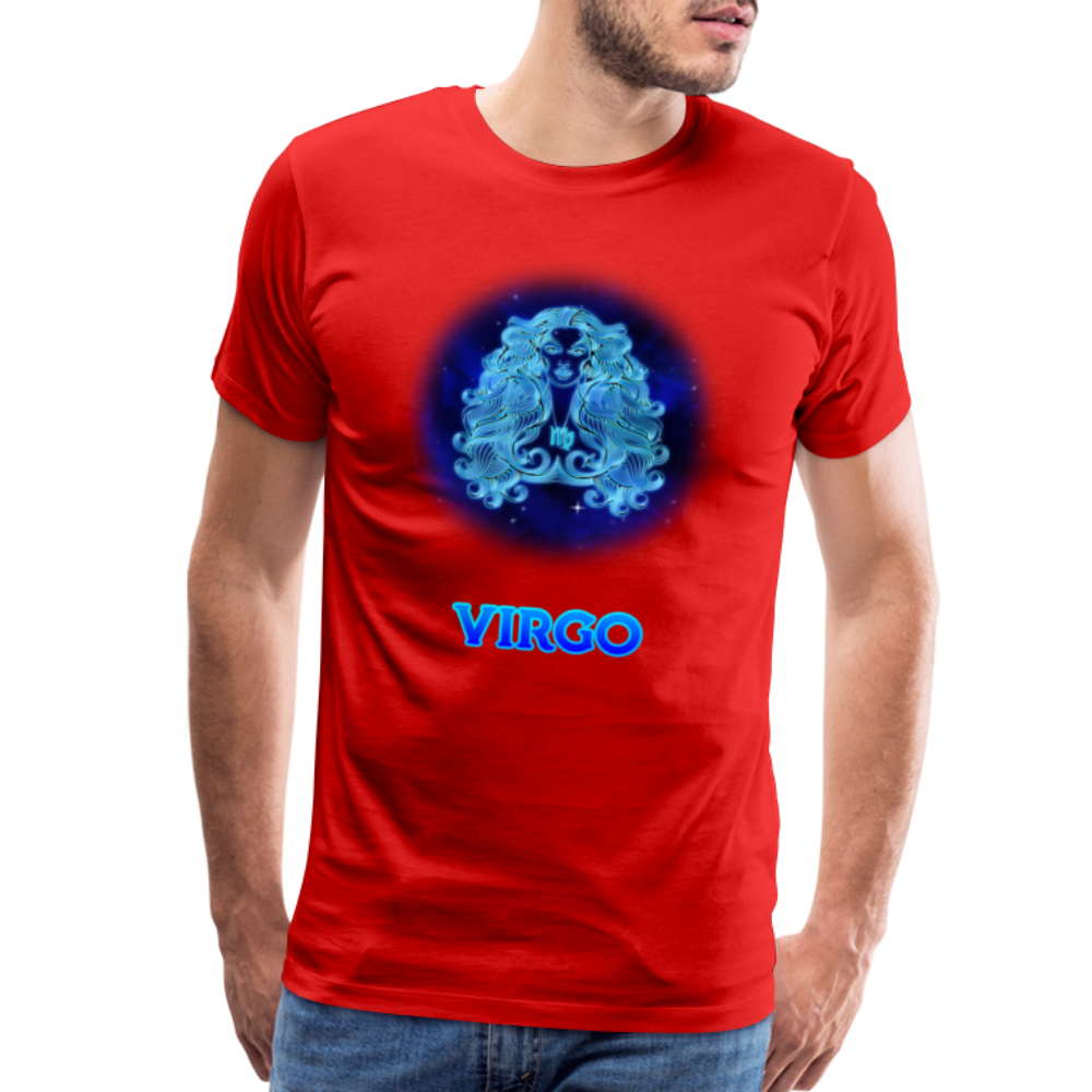 Men's Virgo Premium T-Shirt - red