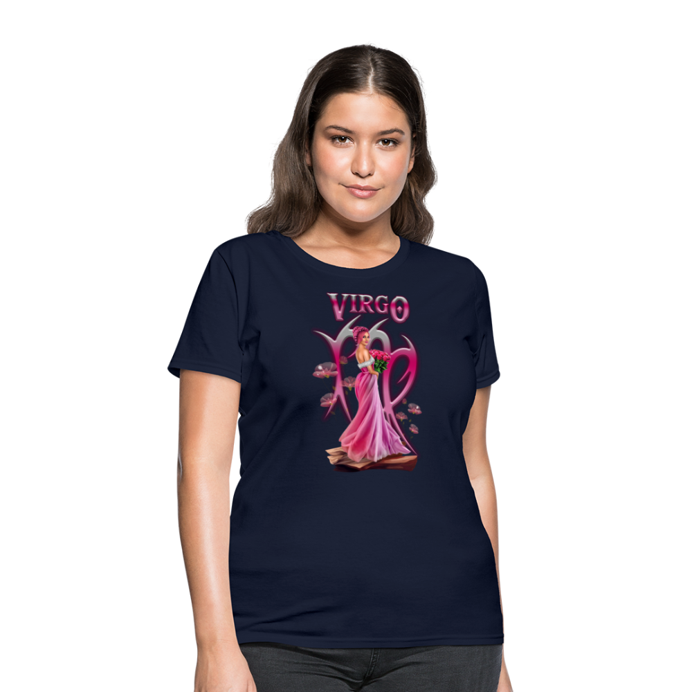 Astral Virgo Women's T-Shirt - navy