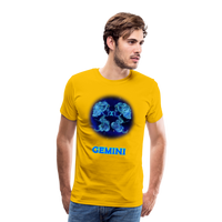 Thumbnail for Men's Gemini Premium T-Shirt - sun yellow