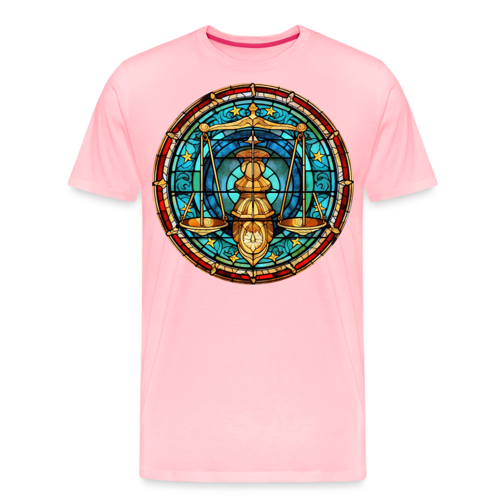 Men's Mosaic Libra Premium T-Shirt - pink