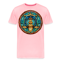 Thumbnail for Men's Mosaic Libra Premium T-Shirt - pink