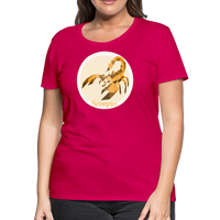 Thumbnail for Women’s Mosaic Scorpio Premium T-Shirt - dark pink