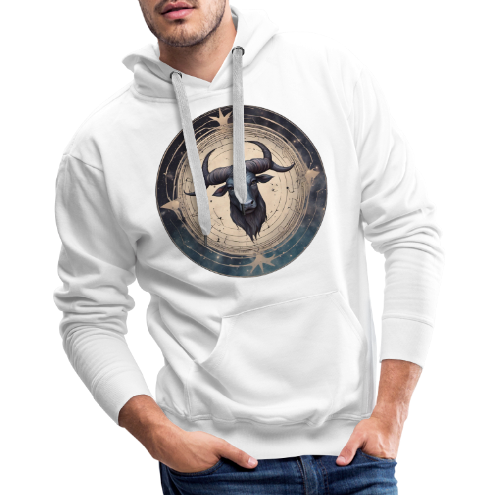 Men’s Mythical Taurus Premium Hoodie - white