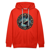 Thumbnail for Men’s Mythical Scorpio Premium Hoodie - red