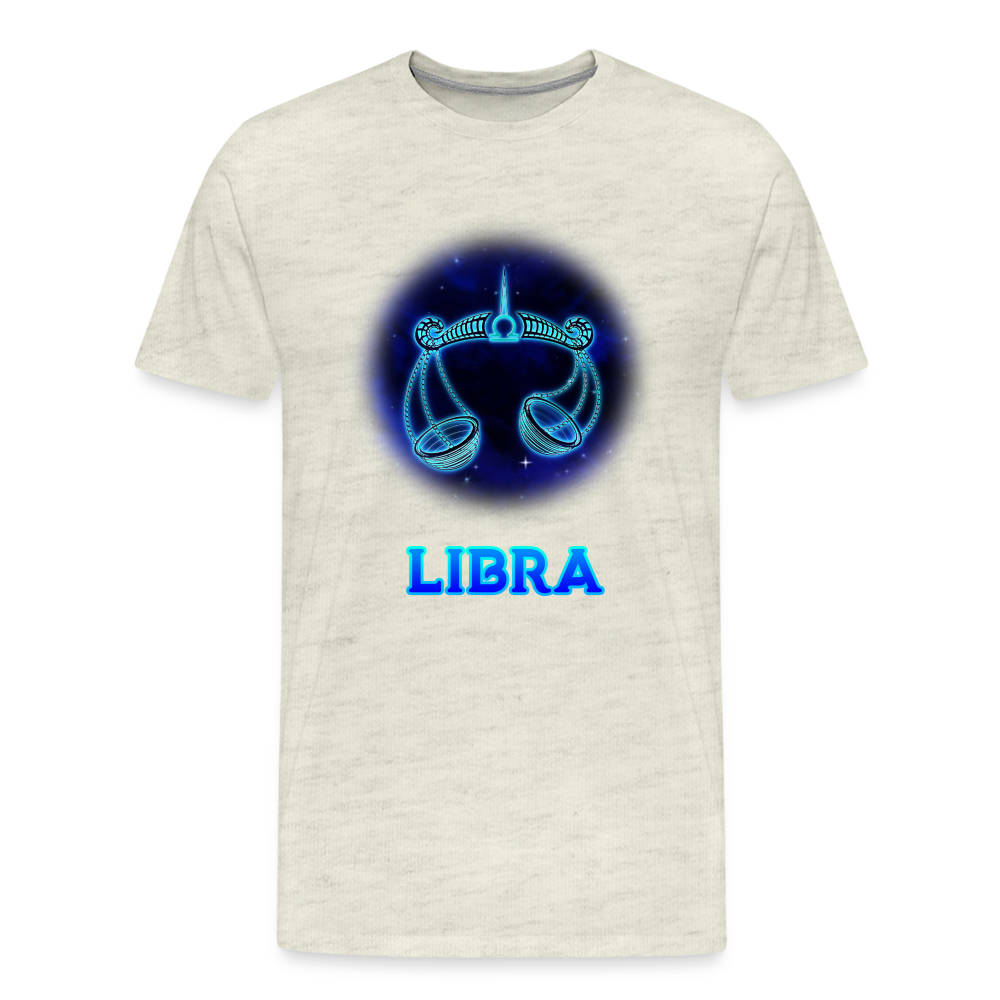 Men's Libra Premium T-Shirt - heather oatmeal