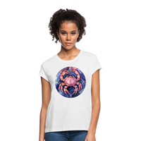 Thumbnail for Women's Mythical Cancer Relaxed Fit T-Shirt - white