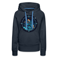 Thumbnail for Women’s Magic Sagittarius Premium Hoodie - navy