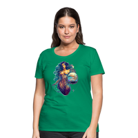 Thumbnail for Women’s Mythical Aquarius Premium T-Shirt - kelly green