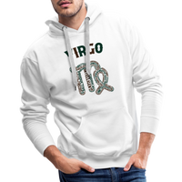 Thumbnail for Men's Power Words Virgo Premium Hoodie - white