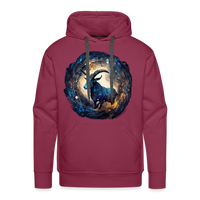 Thumbnail for Men’s Mythical Capricorn Premium Hoodie - burgundy