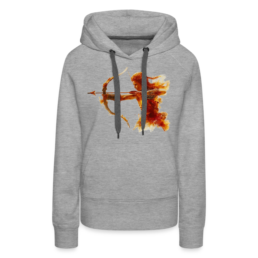 Women’s Mythical Sagittarius Premium Hoodie - heather grey