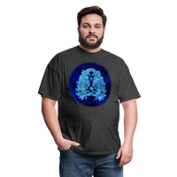 Thumbnail for Men's Stellar Virgo Classic T-Shirt - heather black