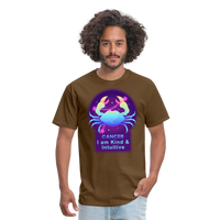 Thumbnail for Men's Neon Cancer Classic T-Shirt - brown