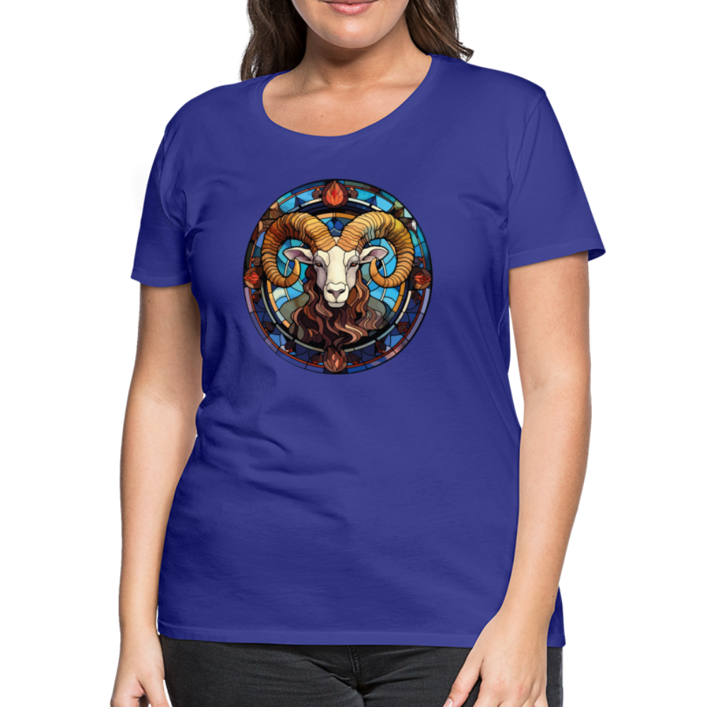 Women’s Mosaic Aries Premium T-Shirt - royal blue