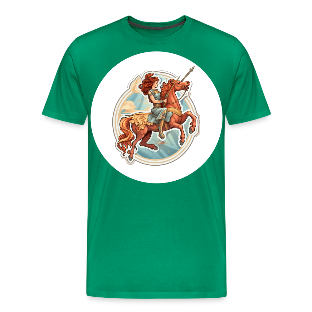 Men's Symbol Sagittarius Premium T-Shirt - kelly green