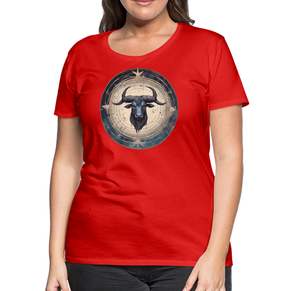 Women’s Mythical Taurus Premium T-Shirt - red