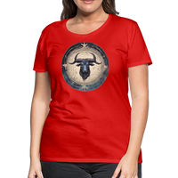 Thumbnail for Women’s Mythical Taurus Premium T-Shirt - red