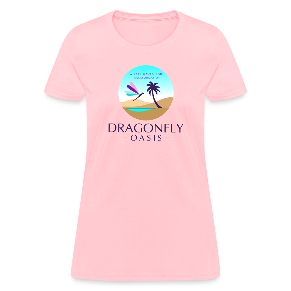 Women's Dragonfly Oasis V.1 Capricorn T-Shirt - pink