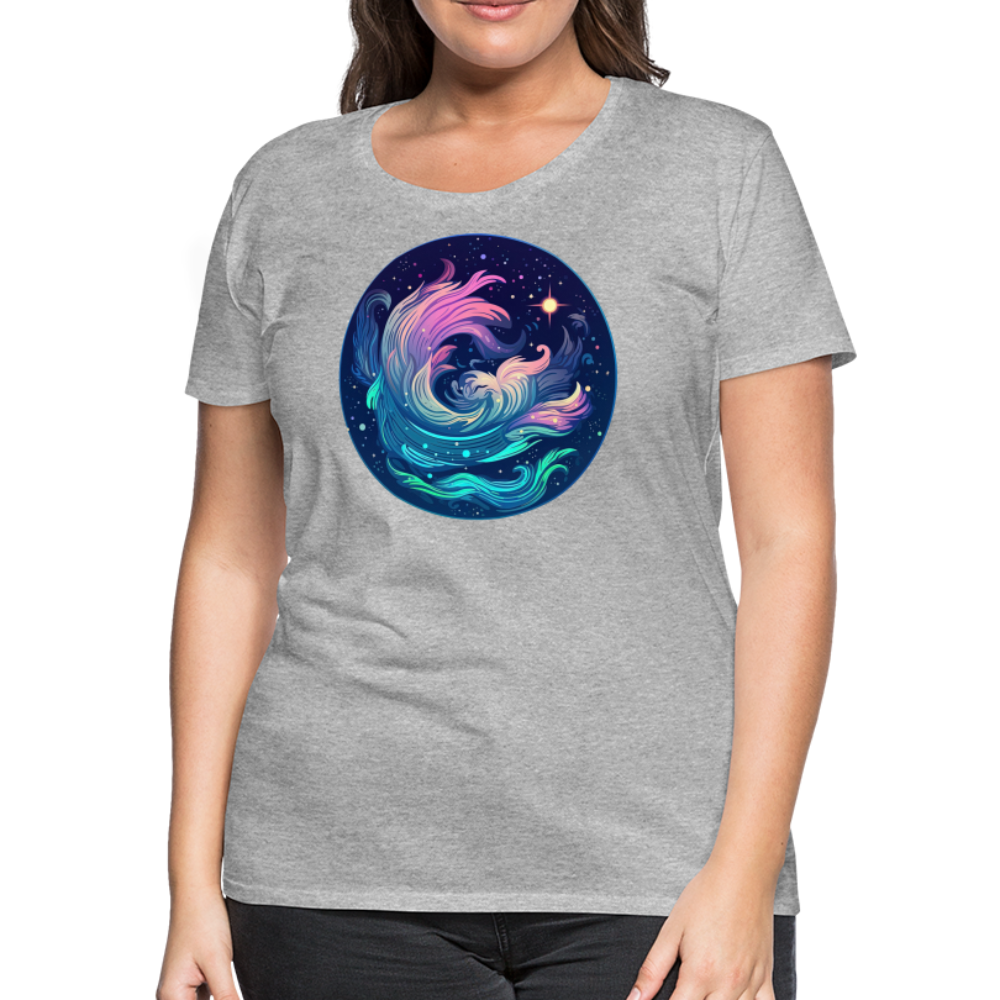 Women’s Magic Aquarius Premium T-Shirt - heather gray