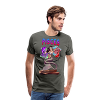 Thumbnail for Men's Astral Pisces Premium T-Shirt - asphalt gray