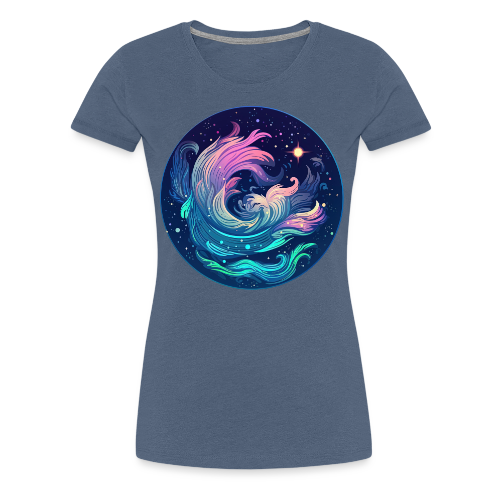 Women’s Magic Aquarius Premium T-Shirt - heather blue