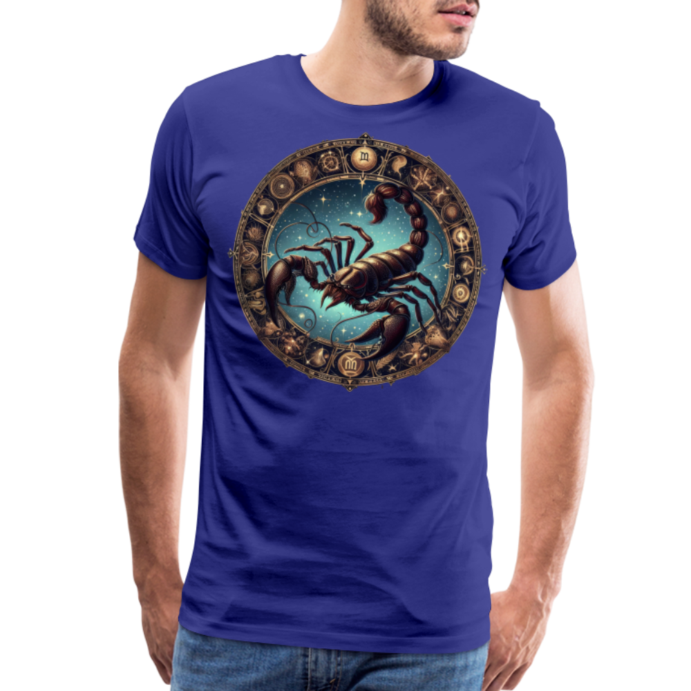 Men's Mythical Scorpio Premium T-Shirt - royal blue