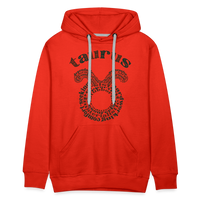 Thumbnail for Men's Power Words Taurus Premium Hoodie - red