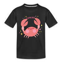 Thumbnail for Kid’s Pinky Cancer Premium Organic T-Shirt - black