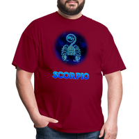 Thumbnail for Men's Stellar Scorpio Classic T-Shirt - burgundy